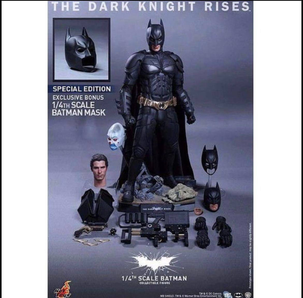 ホットトイズ Hot Toys QS#001 バットマン 1/4スケール