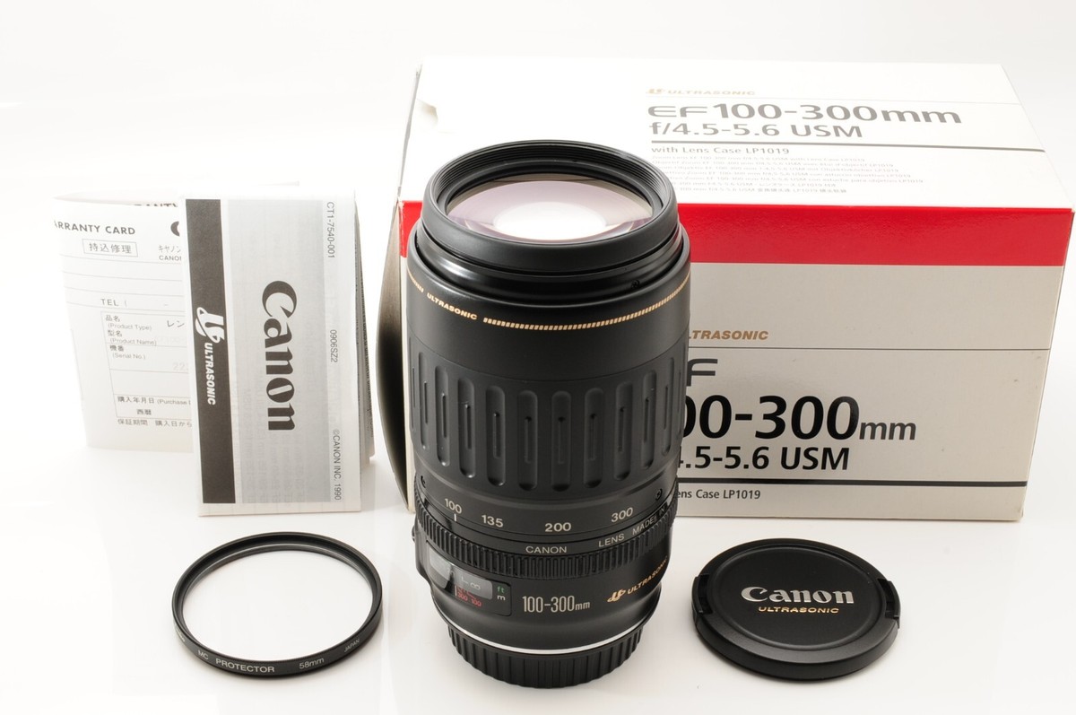 Read!［Near Mint ］Canon Ultrasonic Zoom Lens EF 100-300mm f