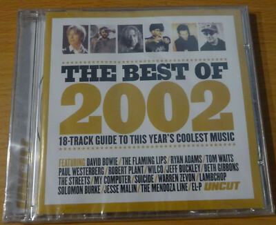 Uncut CD - Best of 2002 - New Sealed - Bowie, Robert Plant, Wilco, Jeff Buckley
