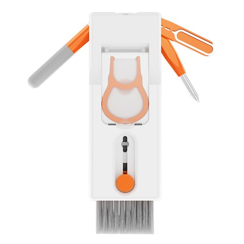 11-in-1 Computer Cleaning Pen Multifunctional for Digital Product (Orange)