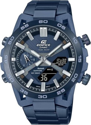 Casio Edifice ECB-2000YCB-2AJF Sospensione COOL BLUE EDITION Men Watch Bluetooth