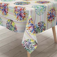 Wachstuch Tischdecke 01756-01 Mandala Chakra Hippie eckig rund oval