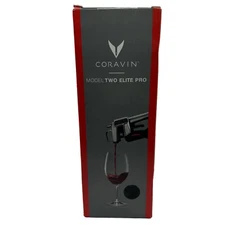 Coravin Model Two Elite Pro Wine Preservation System Silver Color Brand New