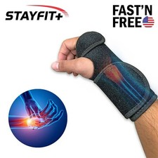 Carpal Tunnel Thumb Wrist Brace Support Sprain Arthritis Splint Right Hand