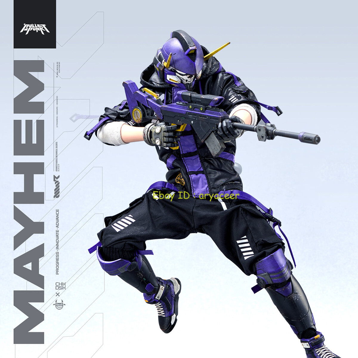 Devil Toys MWR Series Vol3 Mayhem 1/6 Action Figure Model In Stock Devil Toys MWR Series Vol3 Mayhem 1/6 Action Figure Model In Stock