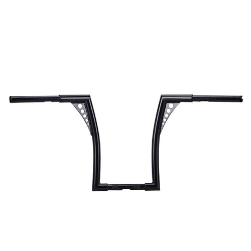 16" Handlebar Rise Ape Hangers For Harley Softail Sportster 883 1200 FLST FXST - Picture 13 of 15