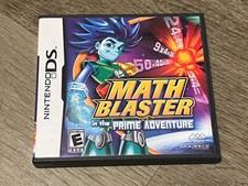 Math Blaster in the Prime Adventure Nintendo DS Complete CIB Authentic