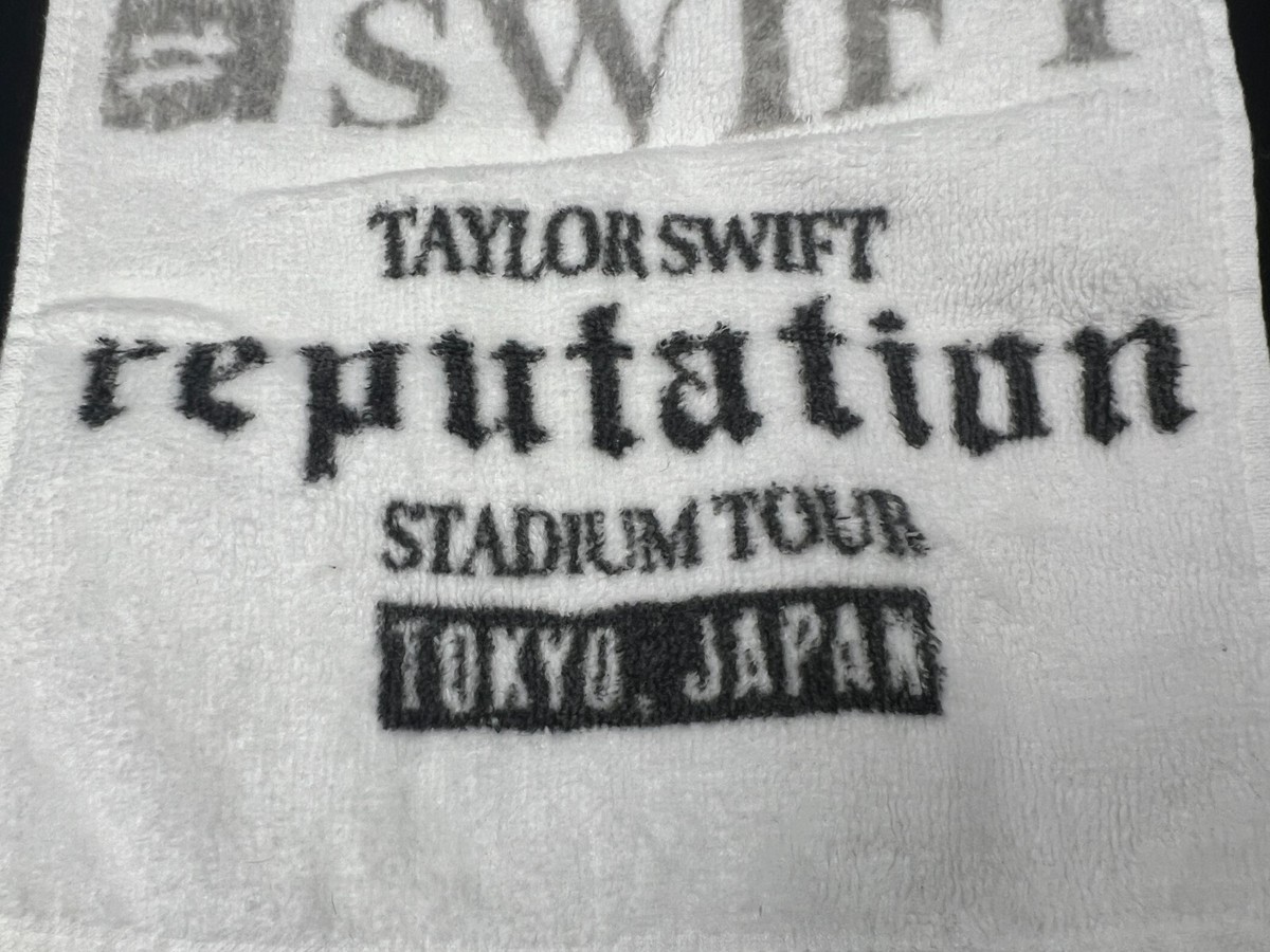 Official Taylor Swift Reputation Stadium Tour Club Japan Towel