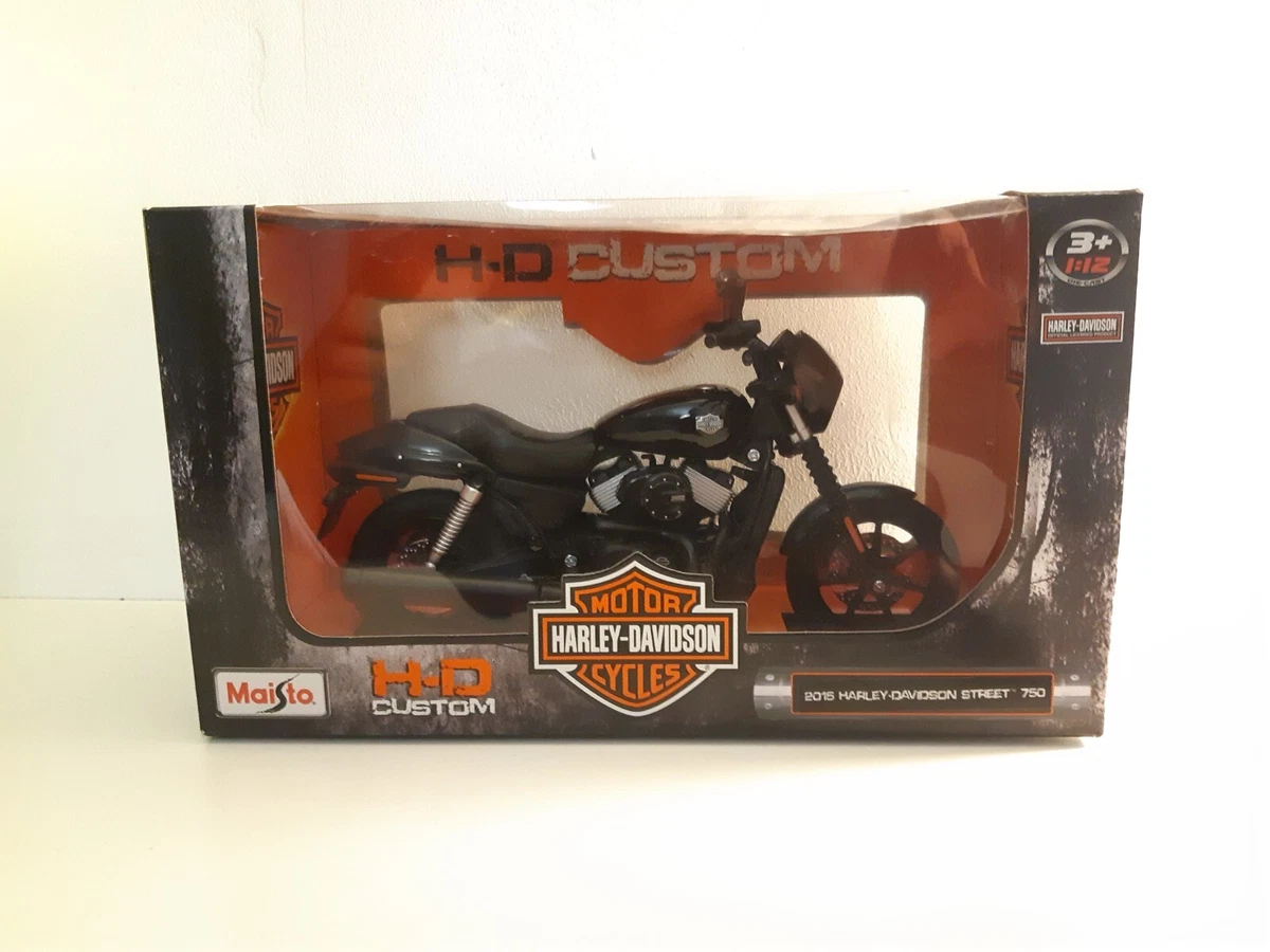 Maquette Moto 1/12 IMAÏ Ref B-2180-2000 Harley-Davidson FLHC Black Classic