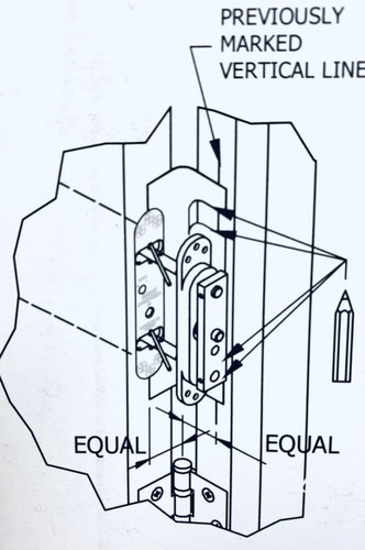 SAMUEL HEATH Powermatic R100 Unterputz Türschließer Dunkelbronze + Intumeszenzset - Bild 6 von 20