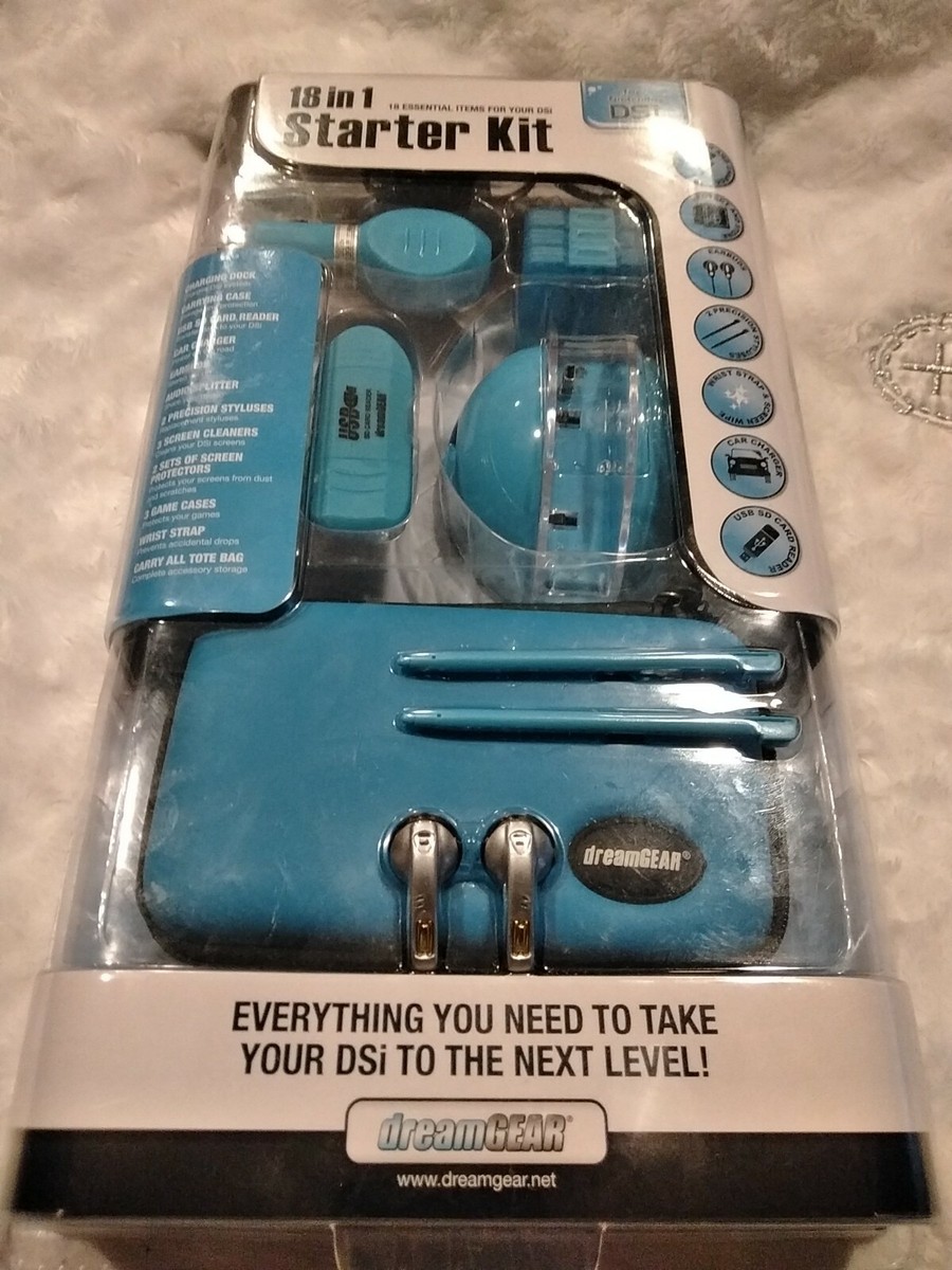 VINTAGE NINTENDO DSi 10 in 1 STARTER KIT | eBay