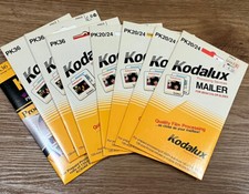 Seven Kodak Kodalux Film Processing Services Mailer for Color Slides