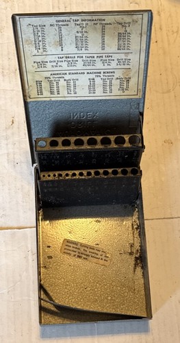 Vintage Craftsman Automatic Drill Index Box With No Bits - Picture 3 of 3