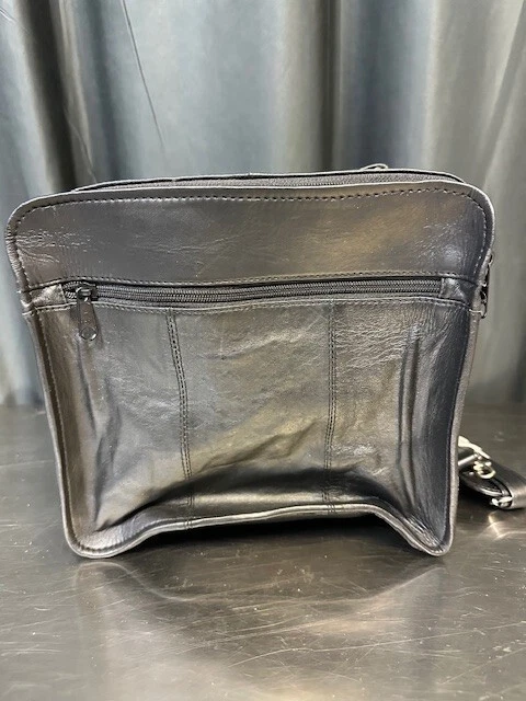 Bolso de viaje Wilson de cuero con doble bolsillo Foto 2 de 2