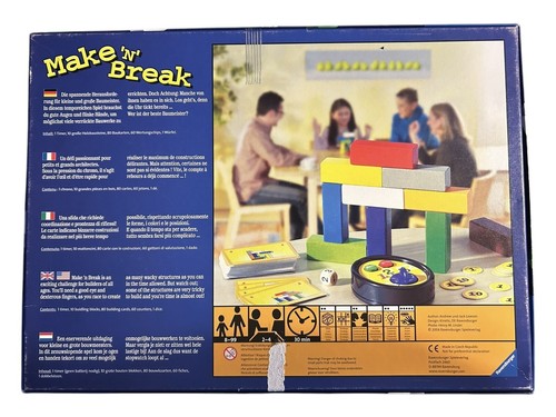 Ravensburger MAKE'N'BREAK Extreme Family Board Game Complete - Picture 10 of 14