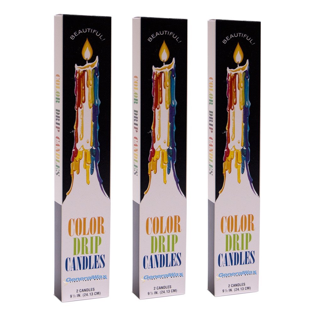 3-pack 6 Candles Total Unscented