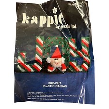 VINTAGE 1982 Kappie Originals Christmas JOY Wallhanging Craft Kit