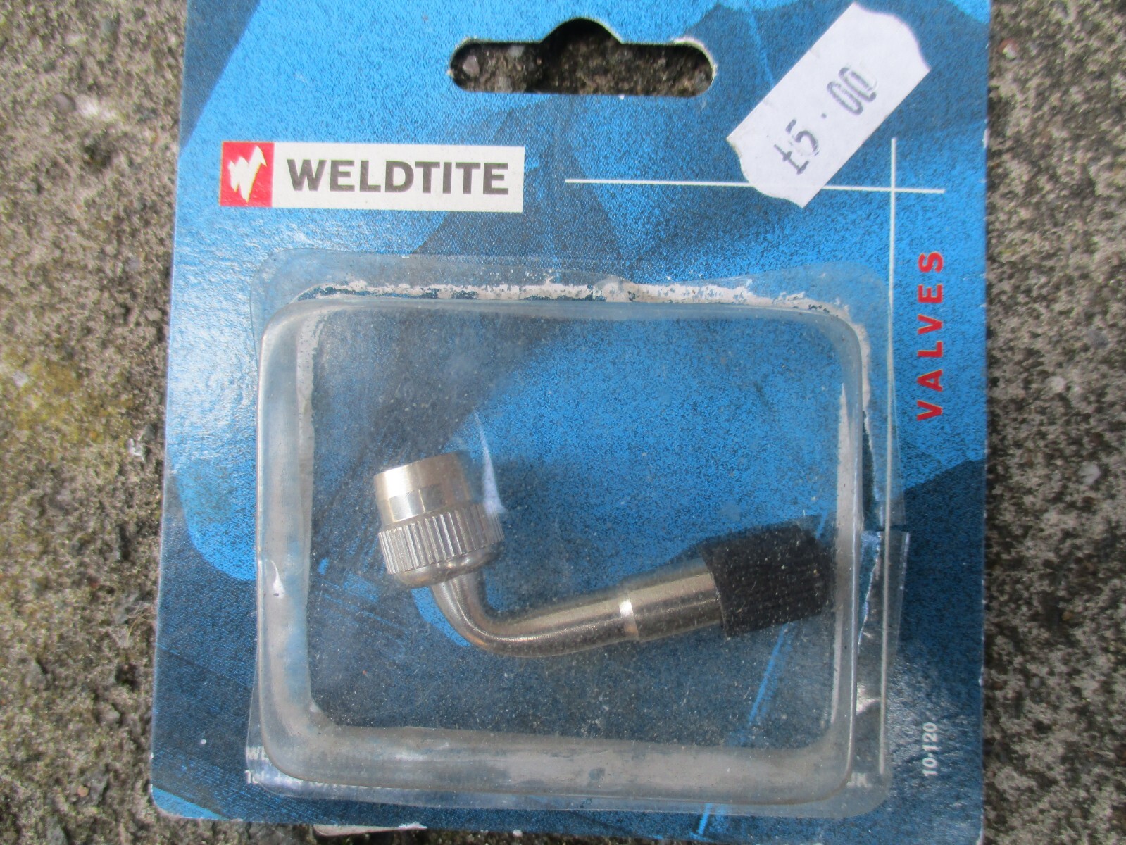 Weldtite Schrader Type 90° Bend Valve Extension New Cars Bikes