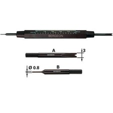 Bergeon 3153 Fine Tool for Fitting and Removing Spring Bar Watch Bracelet - NEW 