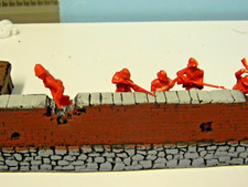 8 British Rourkes Drift soldiers 54mm Defending April. Listing 