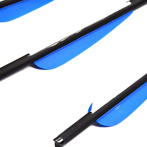 12pcs 22“ Mixed Carbon Arrow Practice Archery Target Shooting For Bow Hunting - Picture 9 of 12