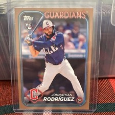 JOHNATHAN RODRIGUEZ - Guardians - 2024 Topps Update Gold RC 0086/2024