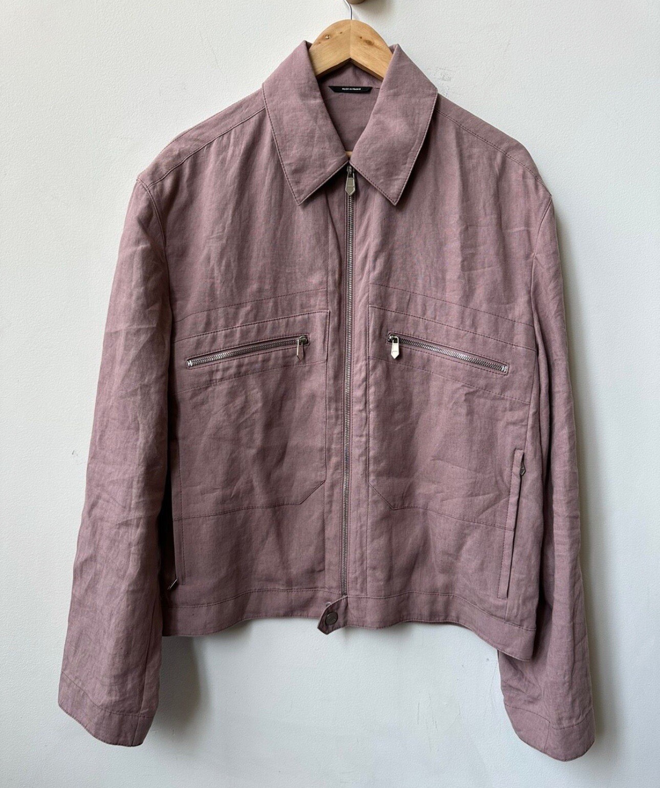 Authentic $3500 Hermes Linen Jacket S/S 2022 50