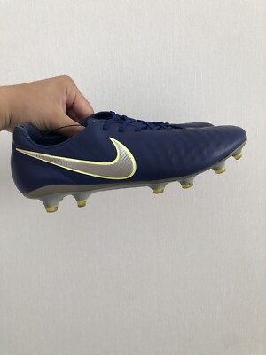 Nike Magista Opus FG Blue ACC Football Soccer Cleats 
