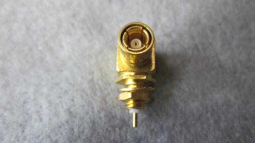 Connettore RF telaio donna angolo retto SMB x5 - Foto 2 di 4
