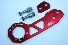 Universal Red Jdm Style Aluminum Alloy Racing Car Rear Tow Hook Fit Honda Civic