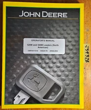 John Deere 520M 540M Loader Owner's Operator's Manual OMPXX11514 F8 6/18