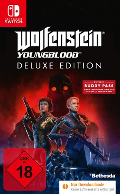 Wolfenstein Youngblood - Deluxe Edition - Nintendo Switch Key (Deutschland / EU)