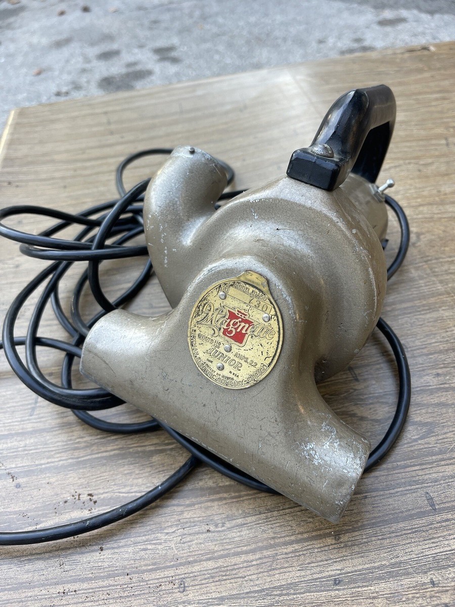 【antique】U.S VACUUM アンティーク インダストリアル Rare Antique Electric Birtman Magnetic Hand Held Vintage VACUUM