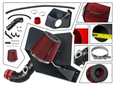 Matte Black Heat Shield Cold Air Intake +Filter For 09-17 Corolla/16-17 iM 1.8L