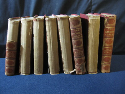 1912. Lock and Key Library 8 Volumes [Vintage]