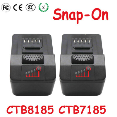 2x For Snap On 18V Akku 4000mAh CT8850 CTB7185 CTB8185 CTB8187 CT7850 CTC720 DE