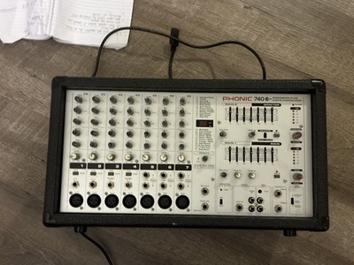 Phonic 740 PowerPod Plus Powered Mixer 2x220W