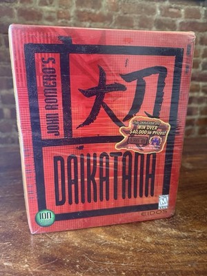 John Romero's Daikatana (PC, 2000) Big Box NEW SEALED