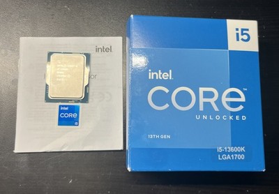 Intel Core i5-13600K Processor (5.1 GHz, 14 Cores, LGA 1700) Box - BX8071513600K