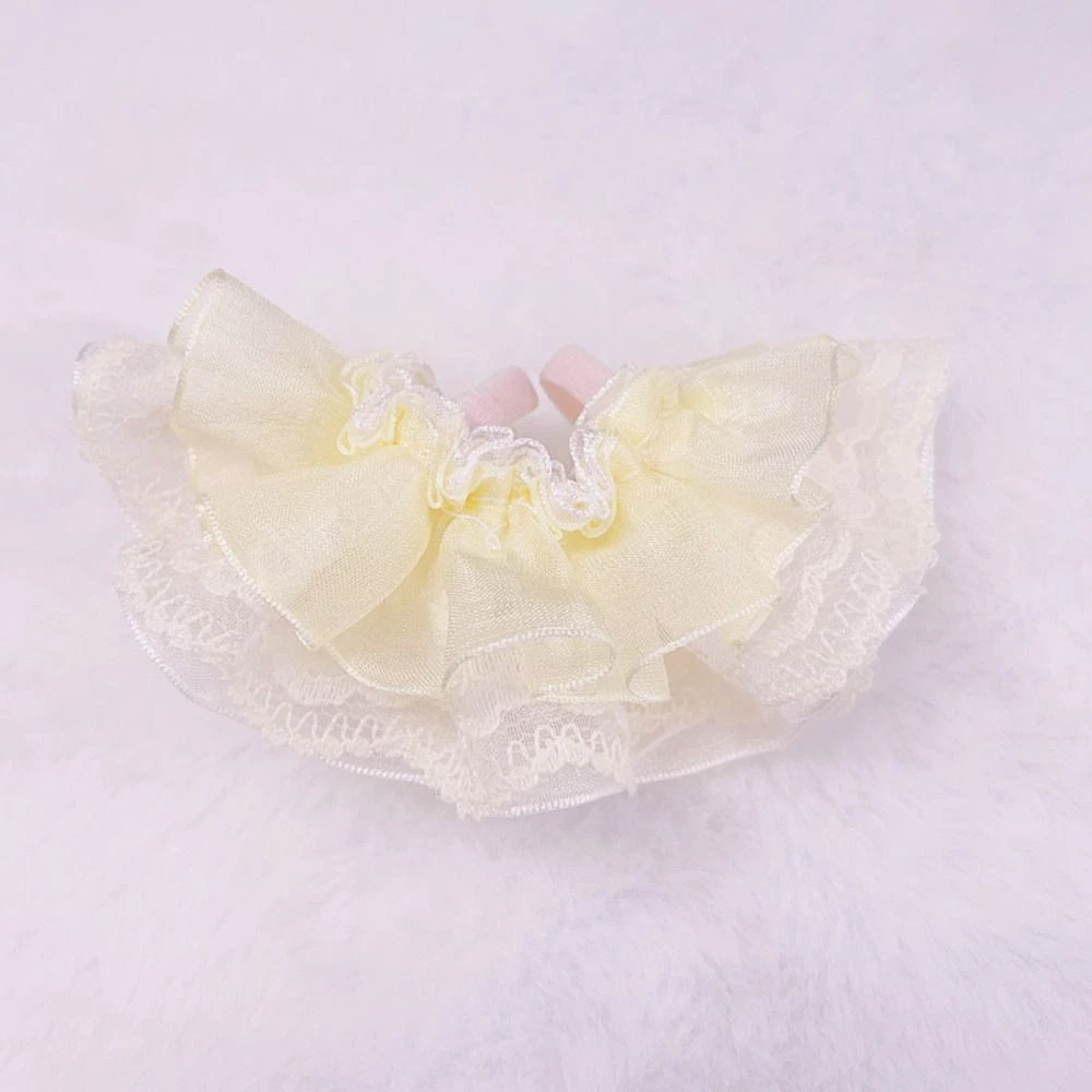 VETEMENTS Vestiti fai da te bambola vestito pizzo puff vestito ragazza bambola vestito cotone bambola vestito