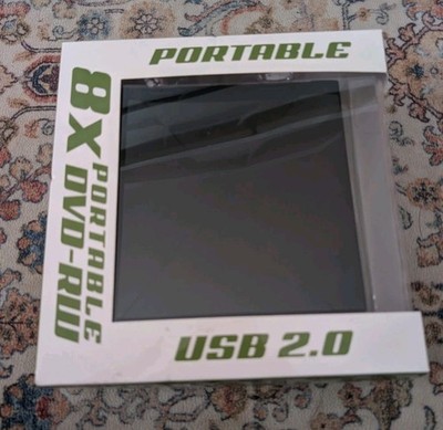  I/OMagic 8x Portable External DVD±R/RW Drive IDVD8PB New Sealed