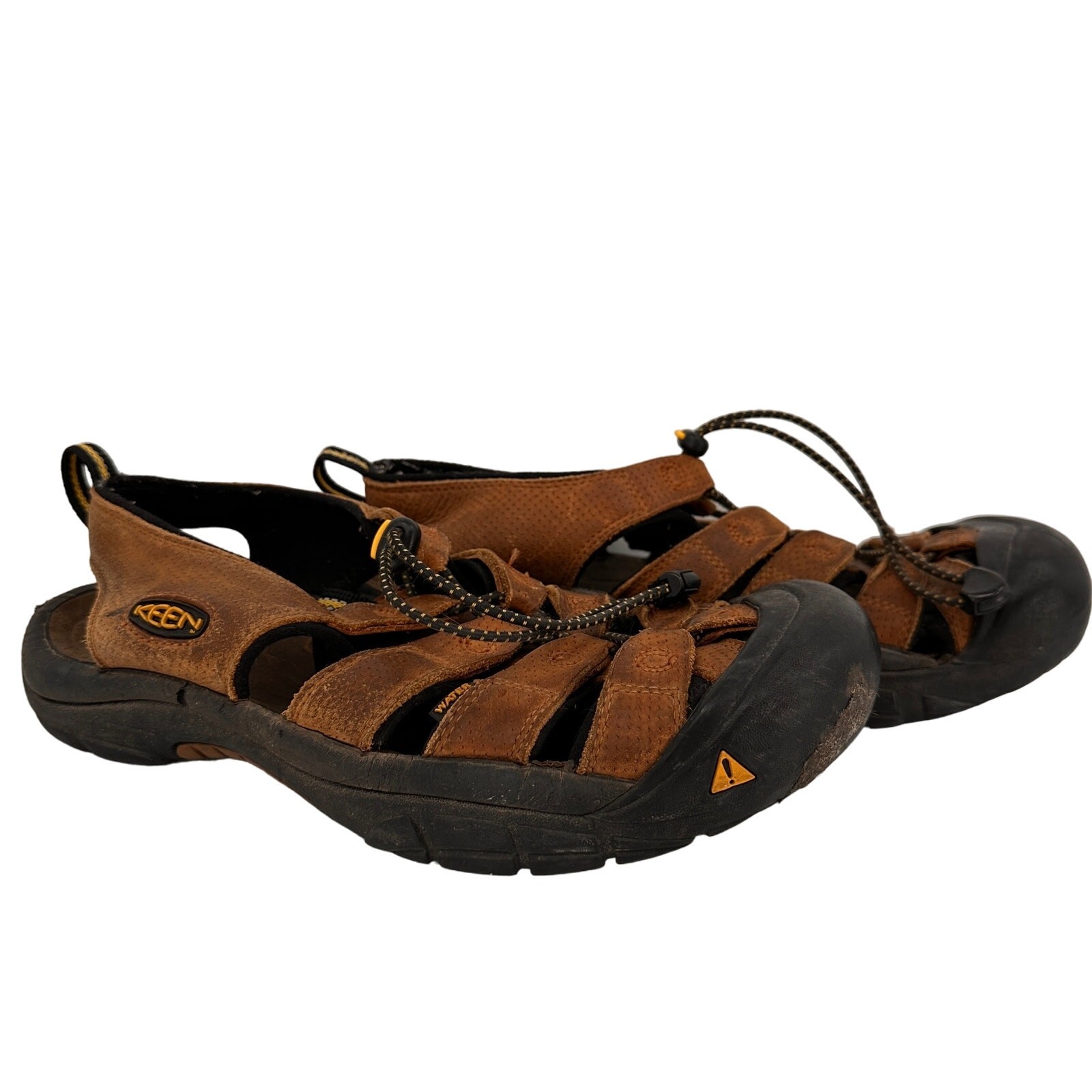 Sandali Keen da uomo in pelle marrone Newport H2 taglia 10