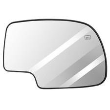Mirror Glass Power Heated Passenger Side RH Replacement fit For Chevy