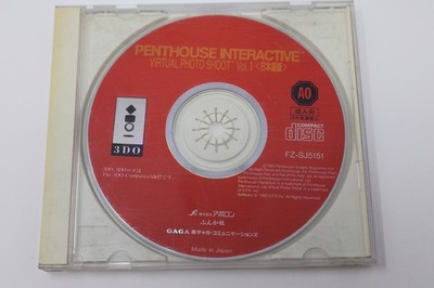 Penthouse Interactive Virtual Photo Shoot Vol.1 3DO Japan *US Seller* *Works*