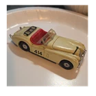 Corgi Jaguar XK 120 Diecast Car Cream Red Opening Hood Trunk Vintage