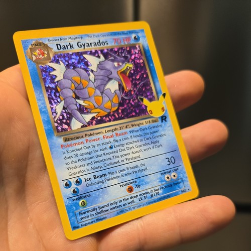 Holo Dunkles Gyarados 8/82 - NM/M - Pokemon Celebrations Secret Rare Classic Karte