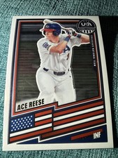 2026 Panini Stars & Stripes #53 Ace Reese Collegiate National Team USA Baseball