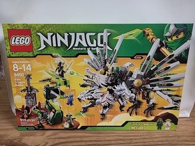 LEGO 9450 NINJAGO EPIC DRAGON BATTLE Hard to Find Retired Building Set NEW!!!