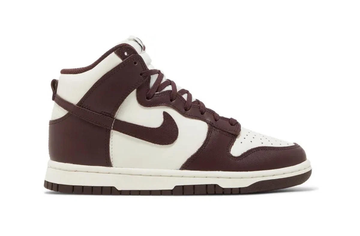 Nike Dunk High 白/バーガンディ sz 27.5 Nike Dunk High Burgundy Crush W for sale | eBay