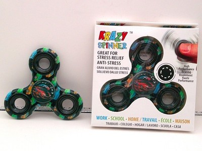 Krazy Spinner Car Edition Fidget Red/Green Set of Two